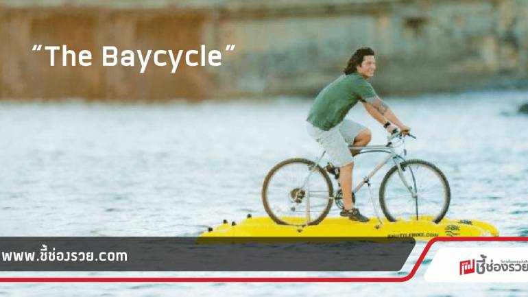The Baycycle ชุดประกอบจักรยานลอยน้ำ